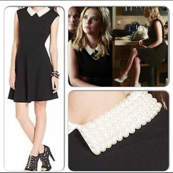 Betsy Johnson Navy Fit & Flare Dress - Picture 7 of 7